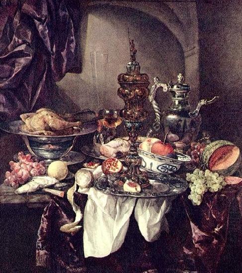 Still life with fruit, Abraham van Beijeren